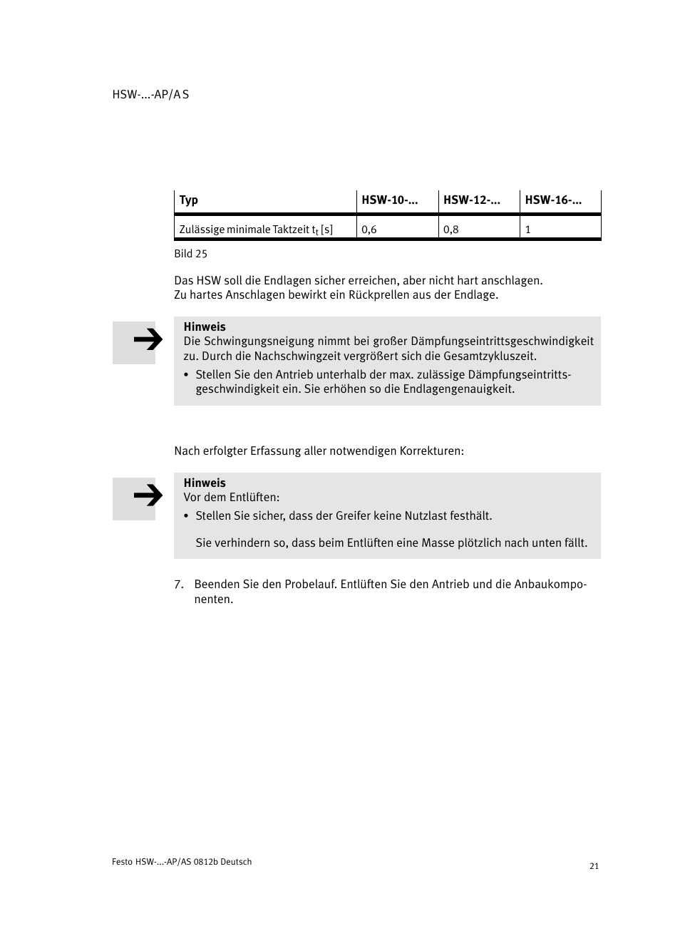 Festo HSW-...-AP/AS User Manual | Page 21 / 184