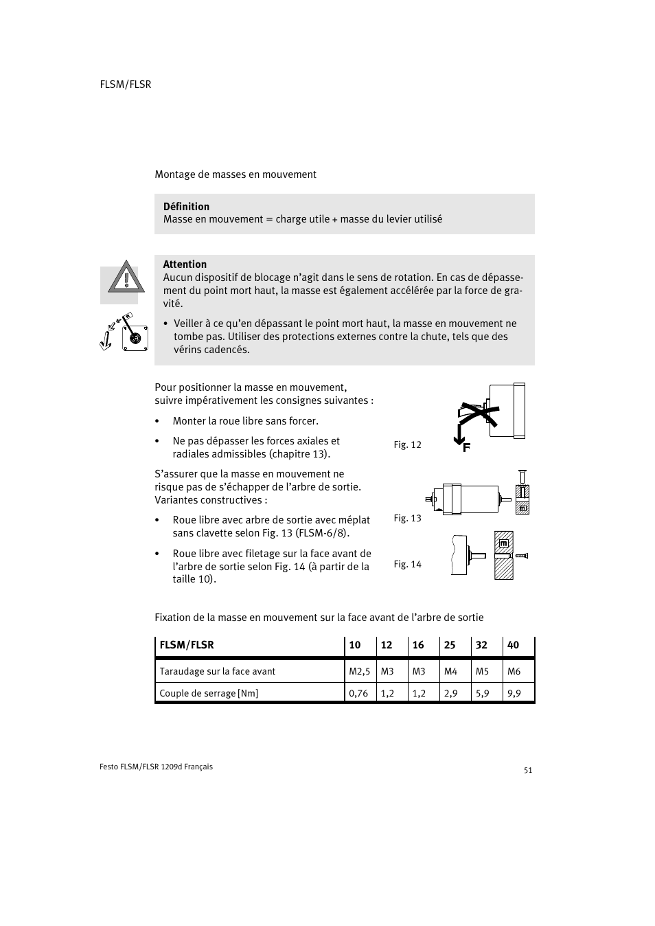 Festo FLSR User Manual | Page 51 / 88