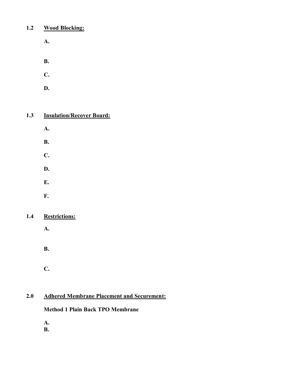 Flex TPO PLUS Adhered roof membrane User Manual | Page 2 / 5