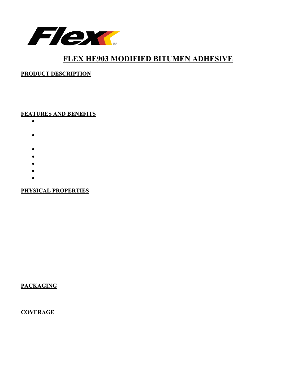 Flex HE903 User Manual | 2 pages