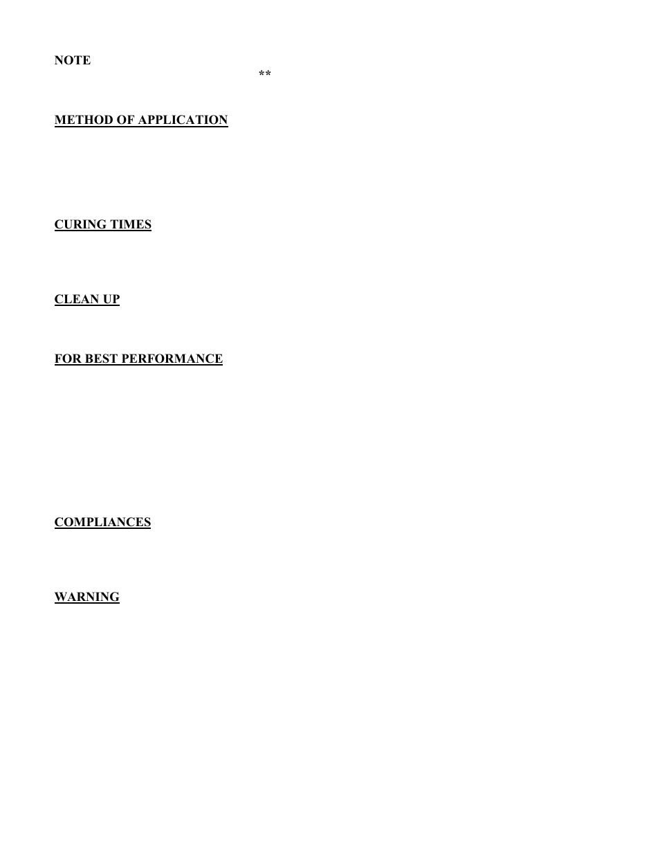 Flex Pourable Sealert User Manual | Page 2 / 2