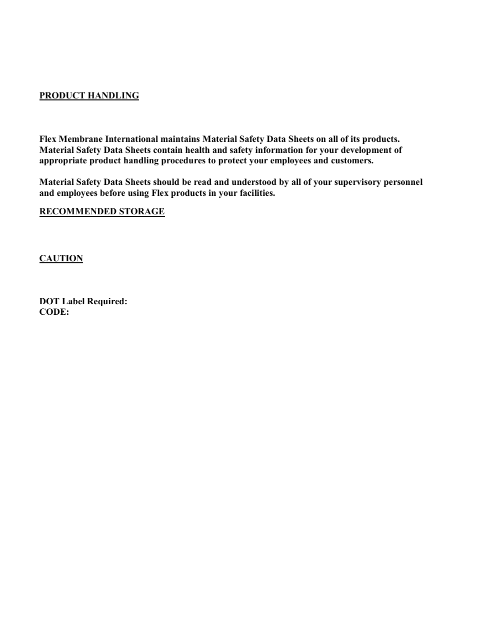 Flex TPO WB Substrate Adhesive User Manual | Page 2 / 2