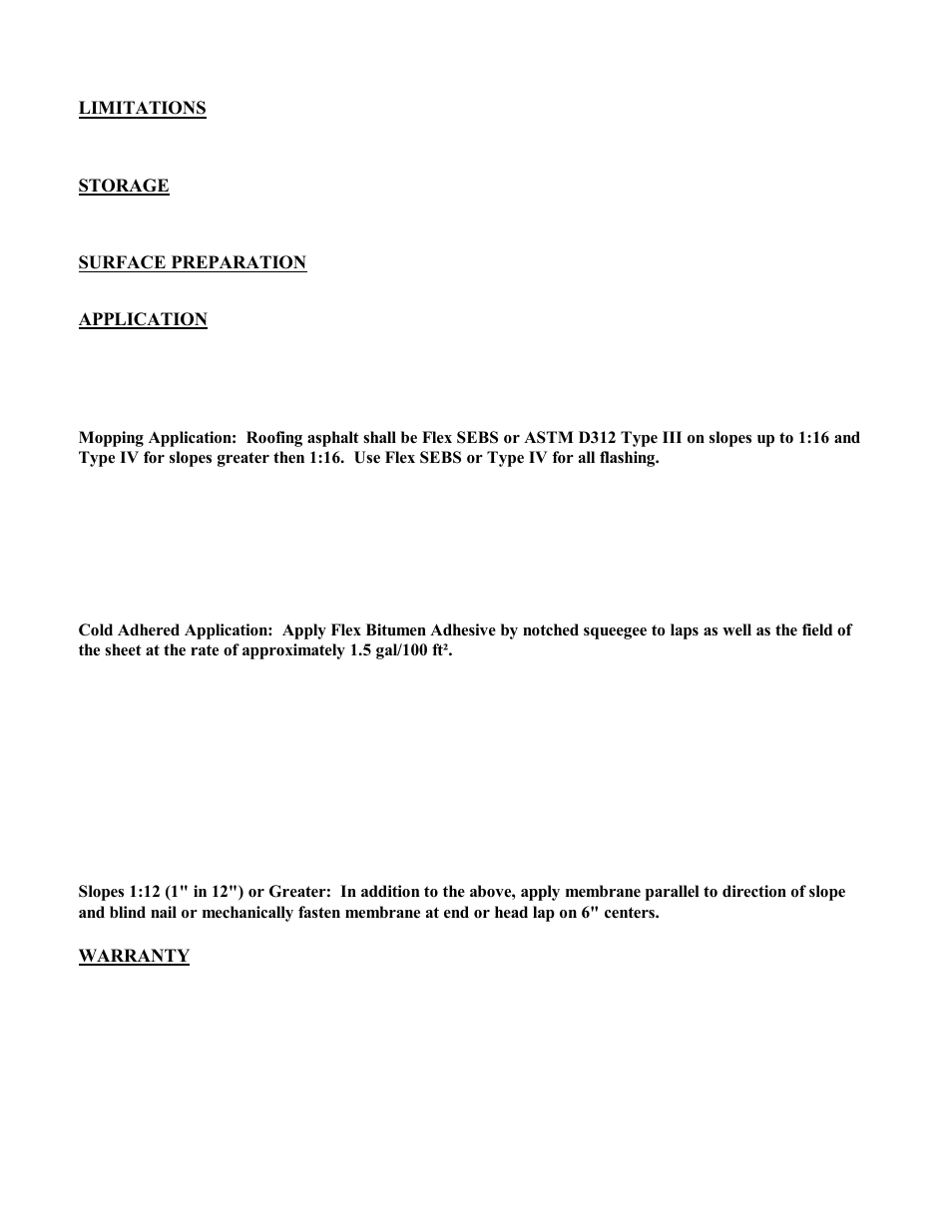 Flex 80 Mil SS Base Sheet User Manual | Page 2 / 2