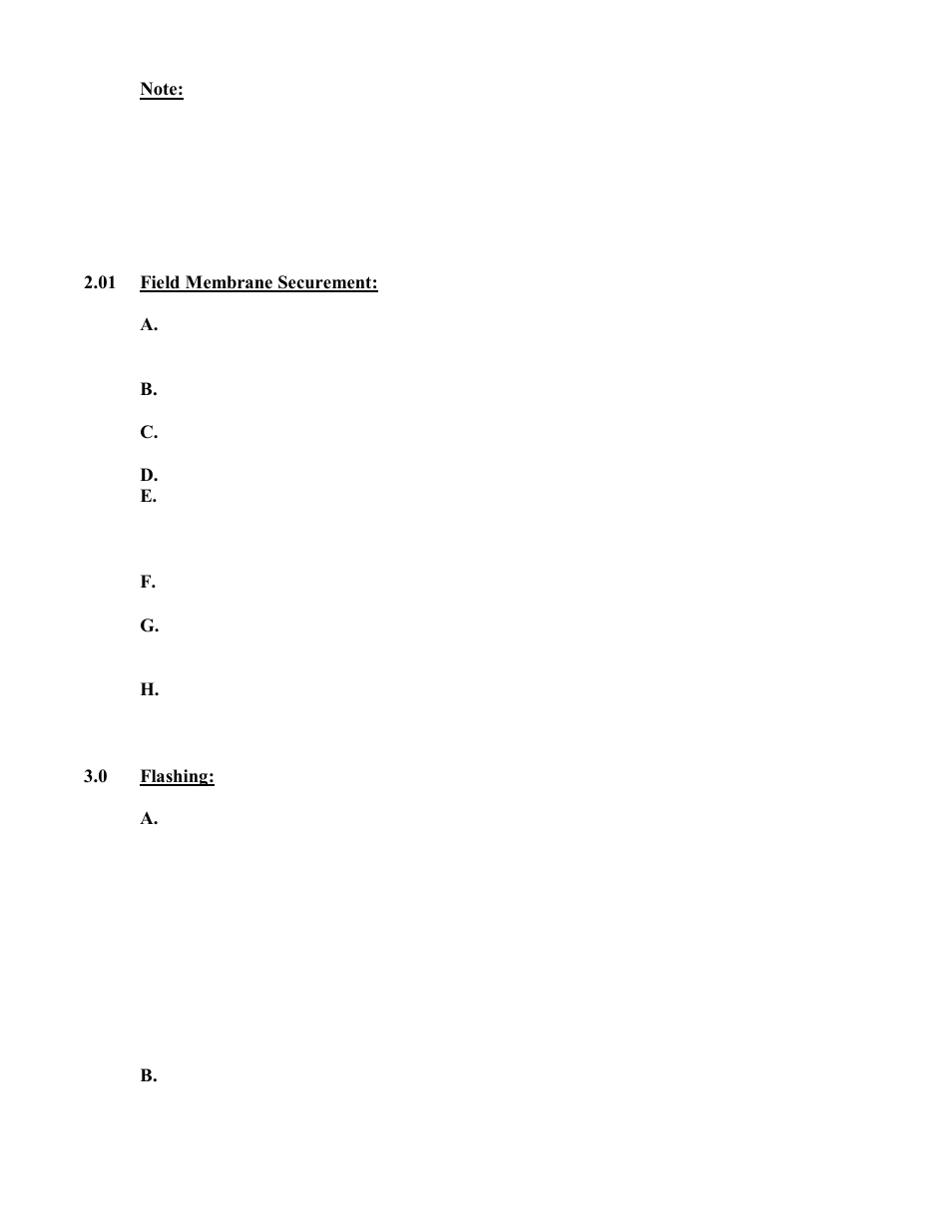 Flex TPO PLUS Mechanically Attached User Manual | Page 3 / 4