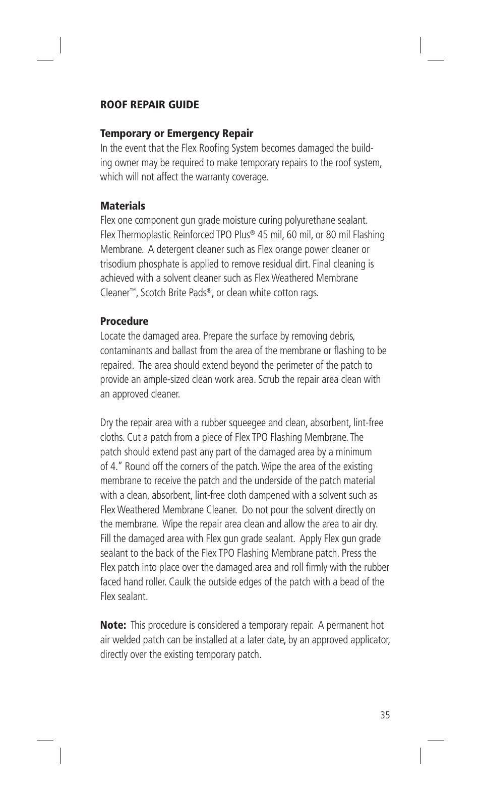 Flex TPO Для дома User Manual | Page 35 / 80