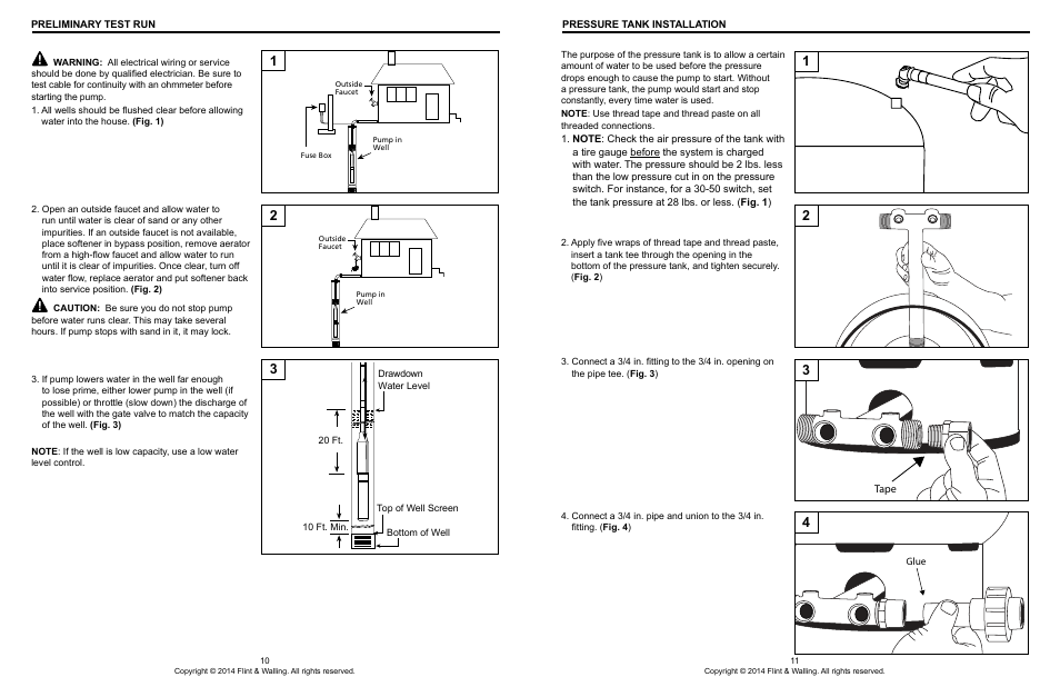 Flint & Walling 4 (10 cm) Stainless Commander S Series User Manual | Page 6 / 11