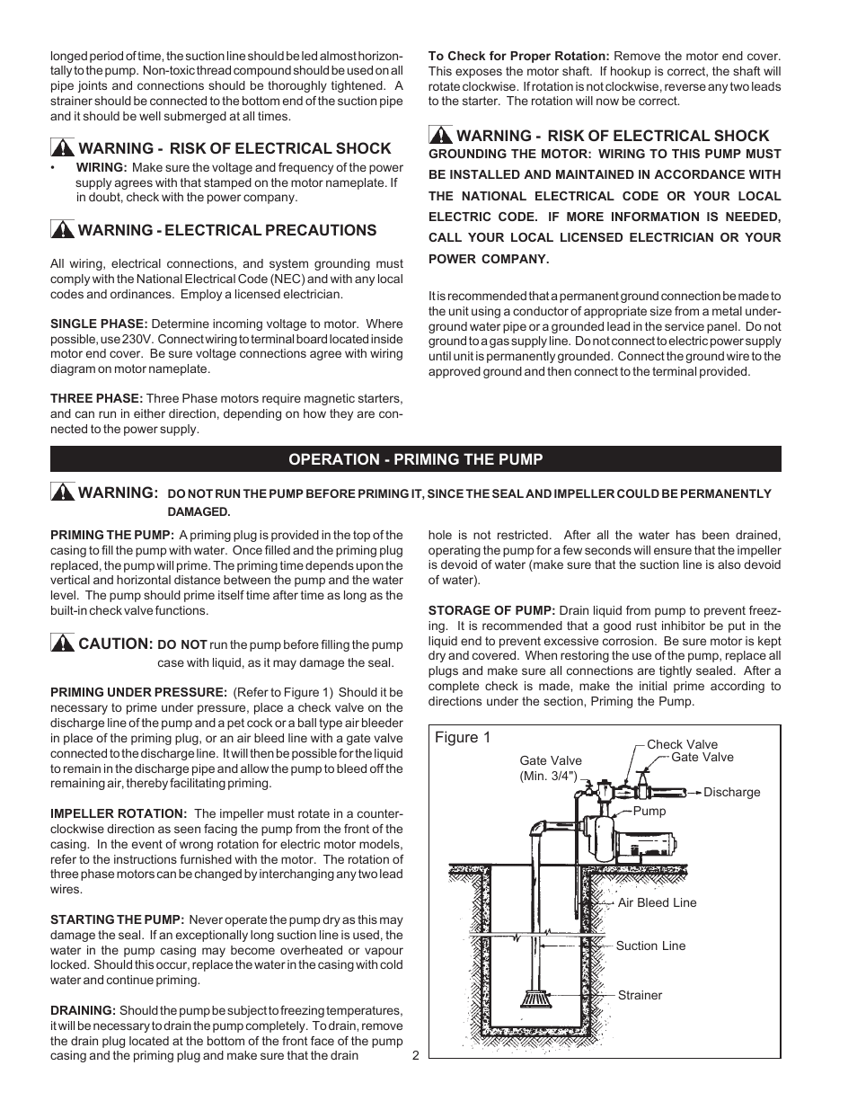 Flint & Walling SPM User Manual | Page 2 / 12
