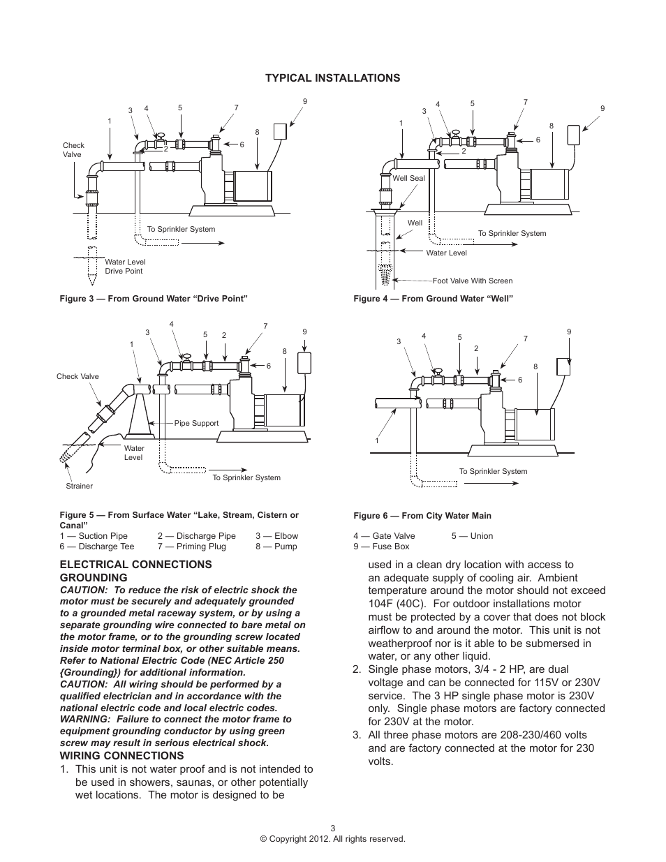 Flint & Walling SPJ User Manual | Page 3 / 8