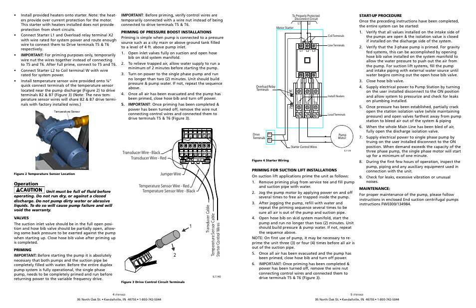 Operation | Flint & Walling Constant Pressure Pumping Stations - Add-On Kit User Manual | Page 3 / 5