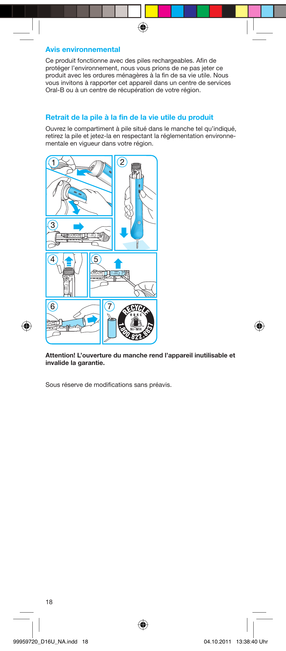 Braun 3757 User Manual | Page 18 / 20