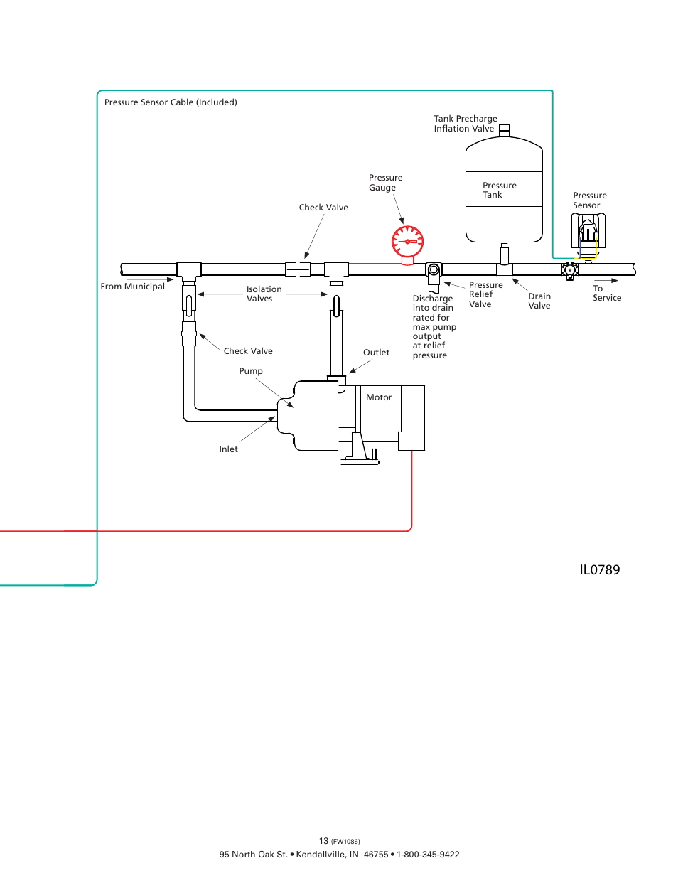 Il0789 | Flint & Walling Artesian Drive Controllers - AD150145 User Manual | Page 13 / 13