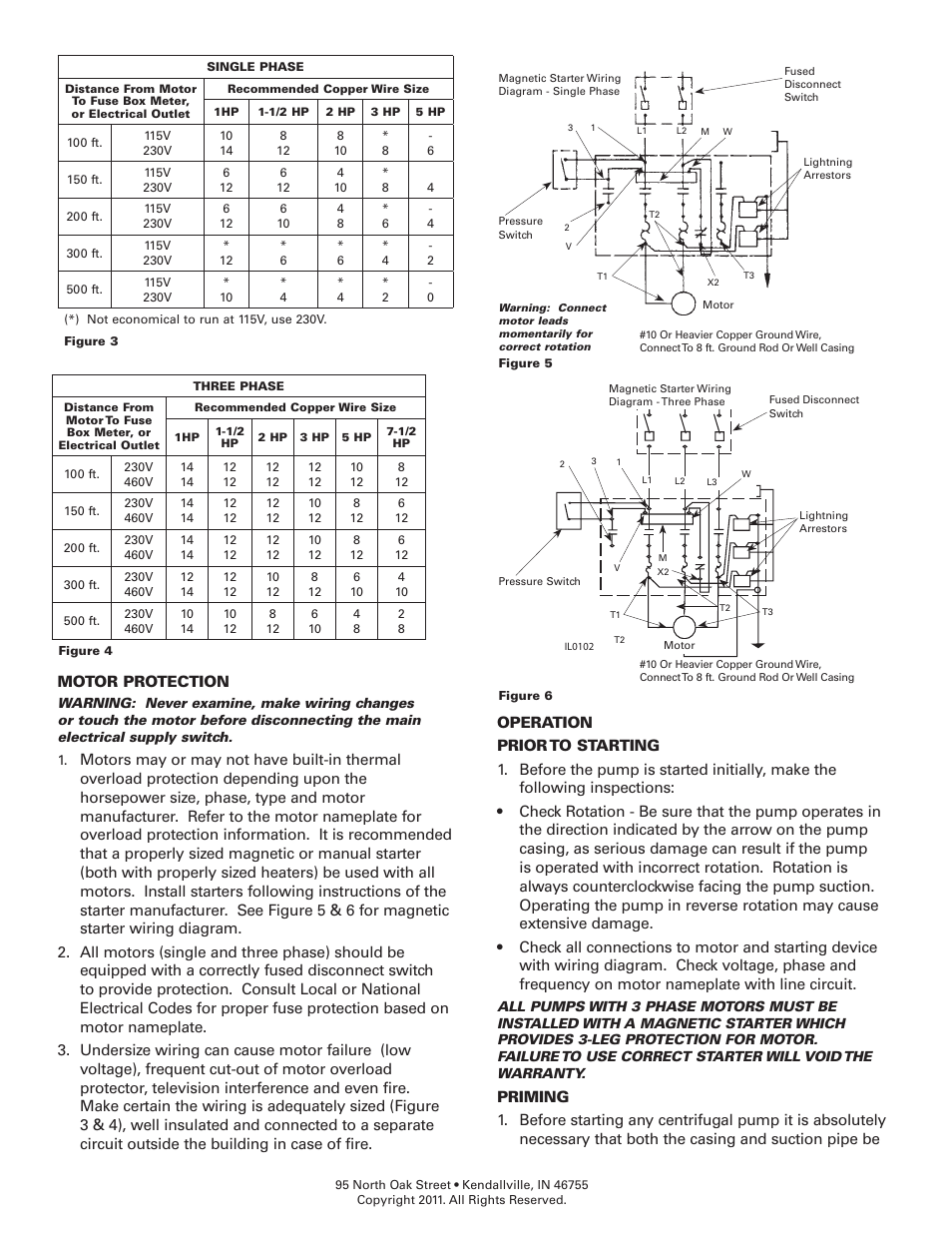 Flint & Walling Centrifugal Packages - end suction centrifugal pumps User Manual | Page 4 / 8