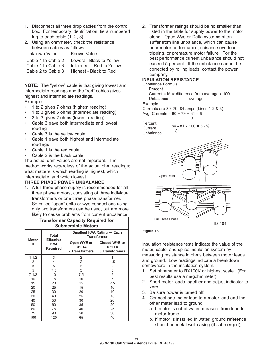 Flint & Walling Commander Pro 300 User Manual | Page 11 / 16