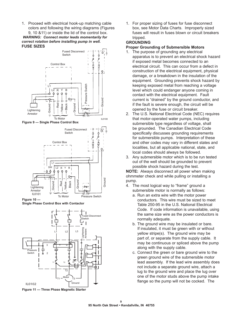 Flint & Walling Commander Pro 300 User Manual | Page 9 / 16