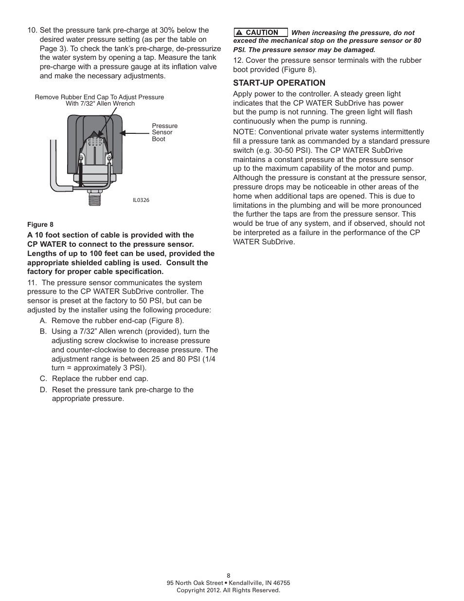 Flint & Walling Commander Pro 75 User Manual | Page 8 / 10