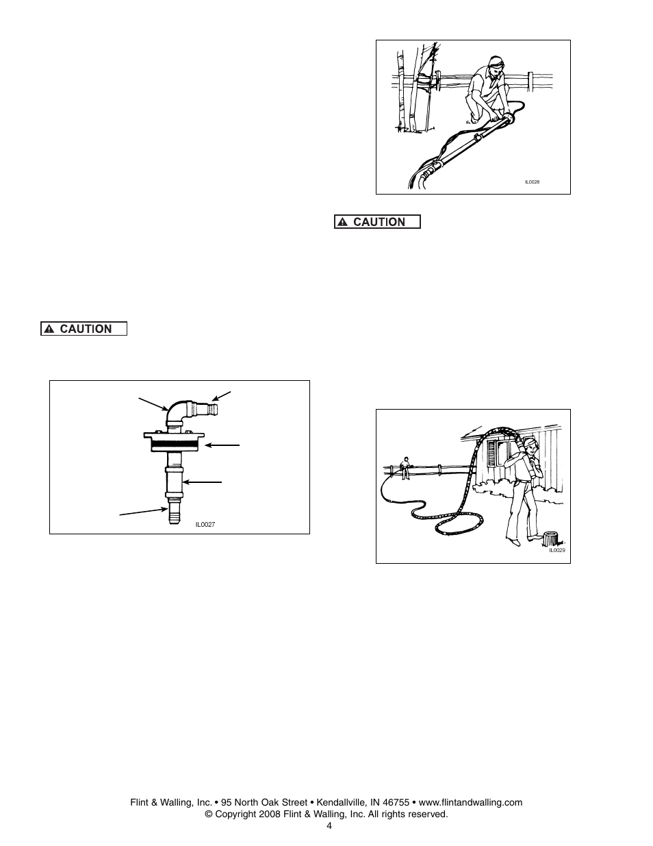 Flint & Walling Commander Pro 100 User Manual | Page 4 / 8