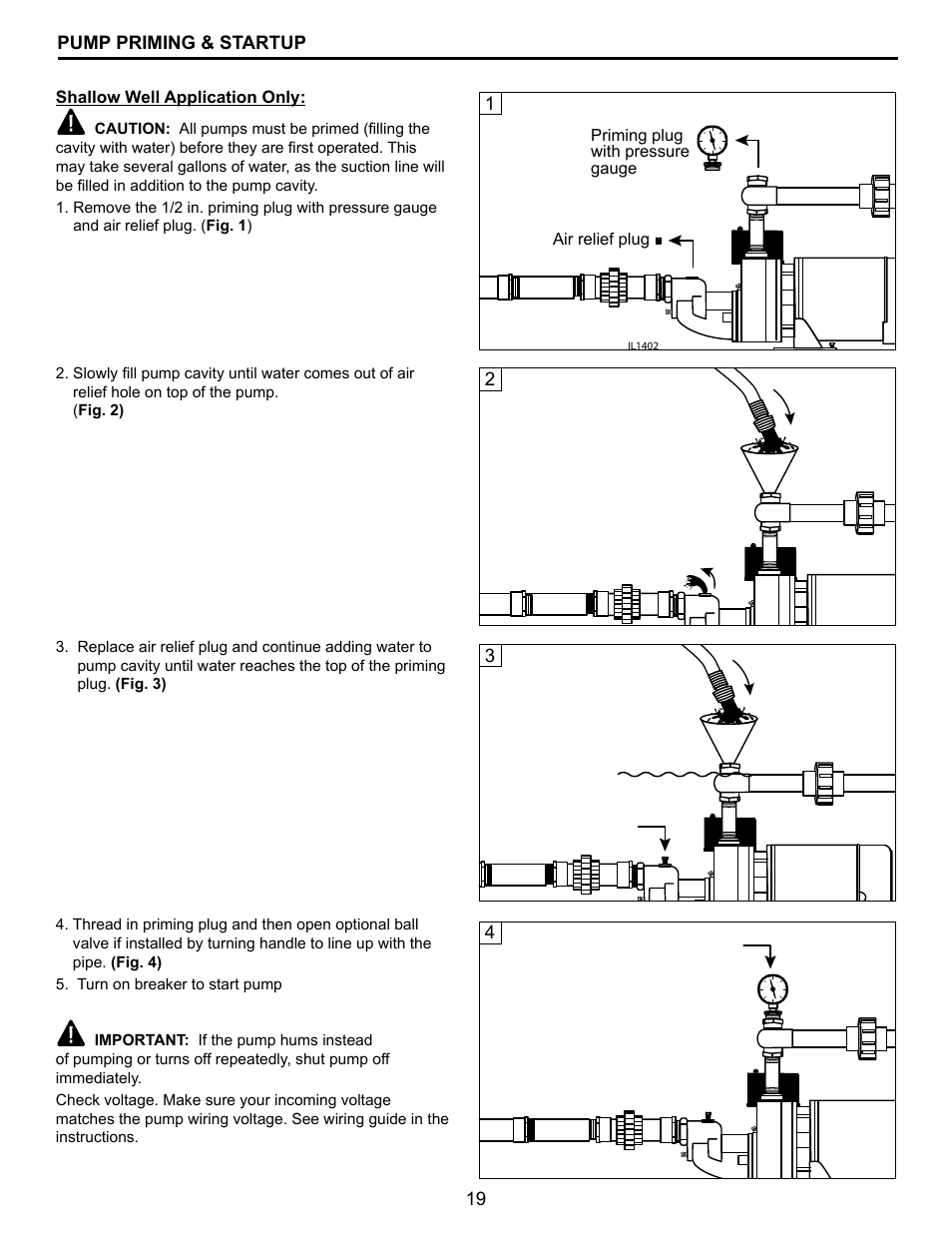 Flint & Walling CPJS Shallow Well User Manual | Page 19 / 24