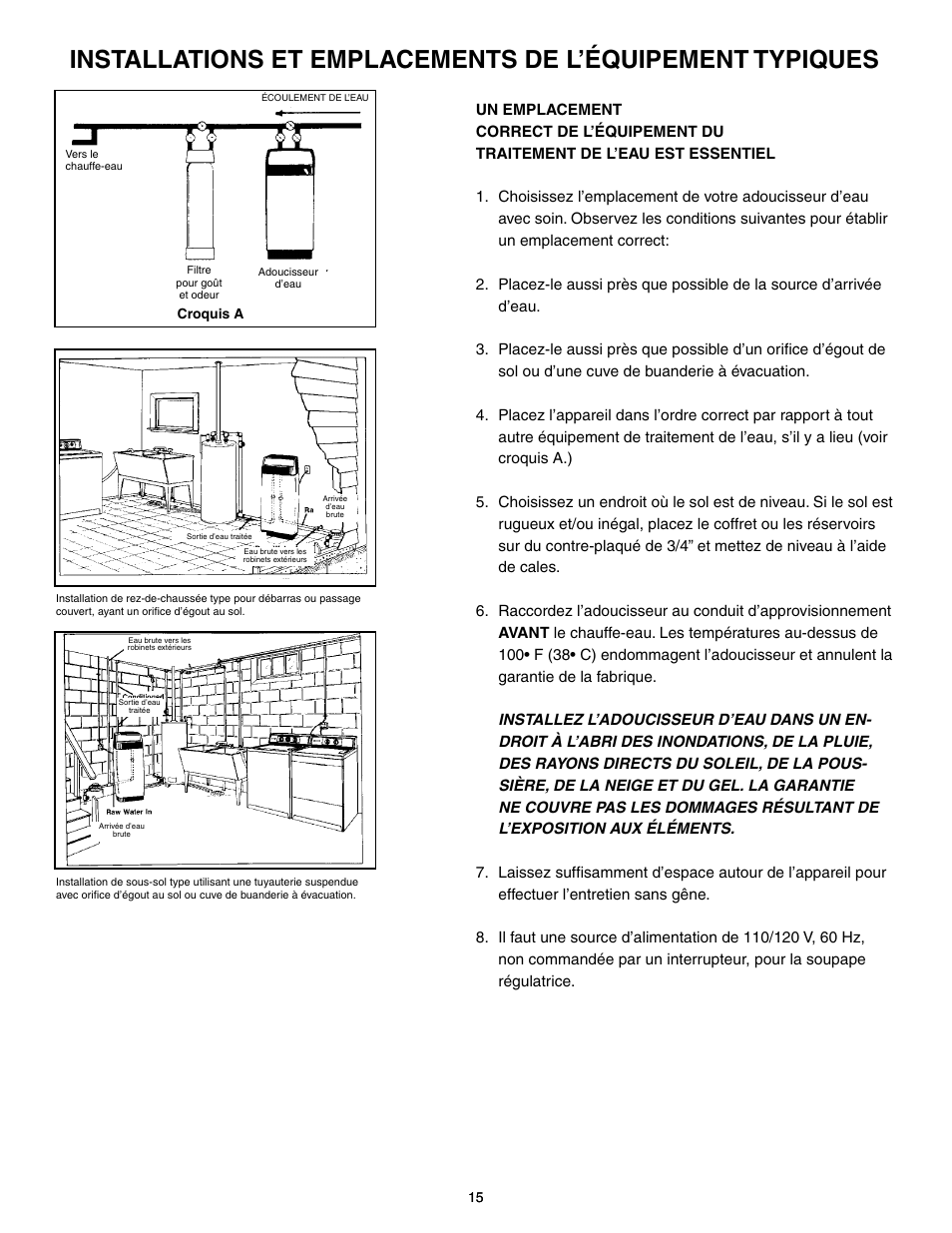 Flint & Walling P07EC24 Single Tank Water Softener User Manual | Page 15 / 38