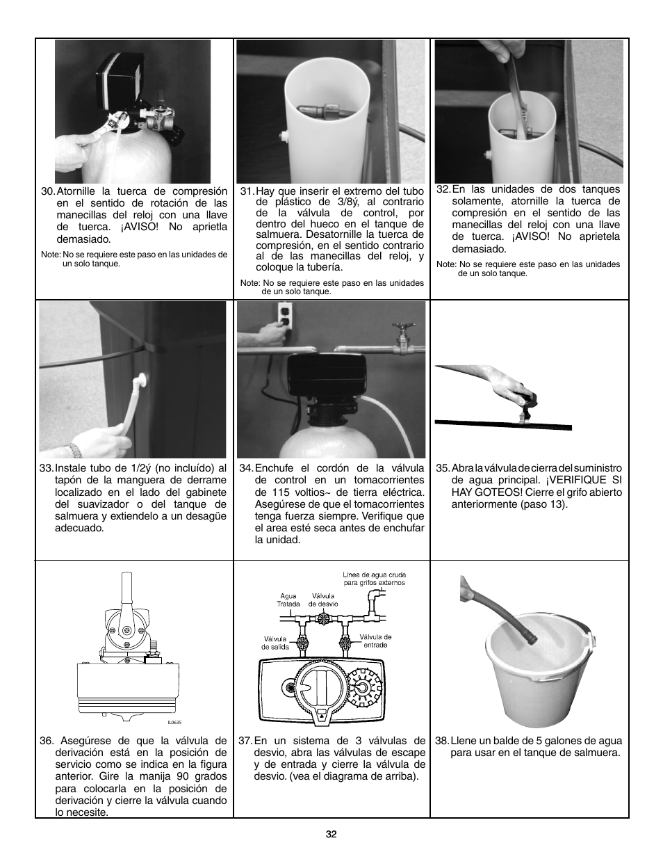 Flint & Walling P07EC24 Single Tank Water Softener User Manual | Page 32 / 38