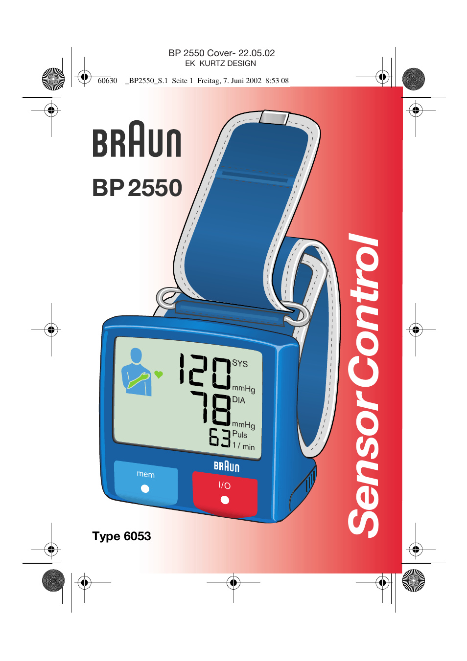 Braun BP2550 User Manual | 62 pages