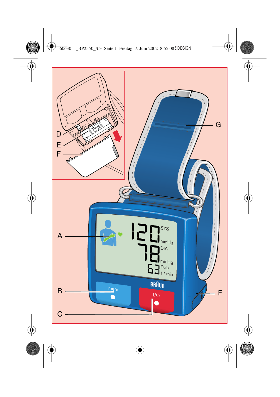 Braun BP2550 User Manual | Page 3 / 62