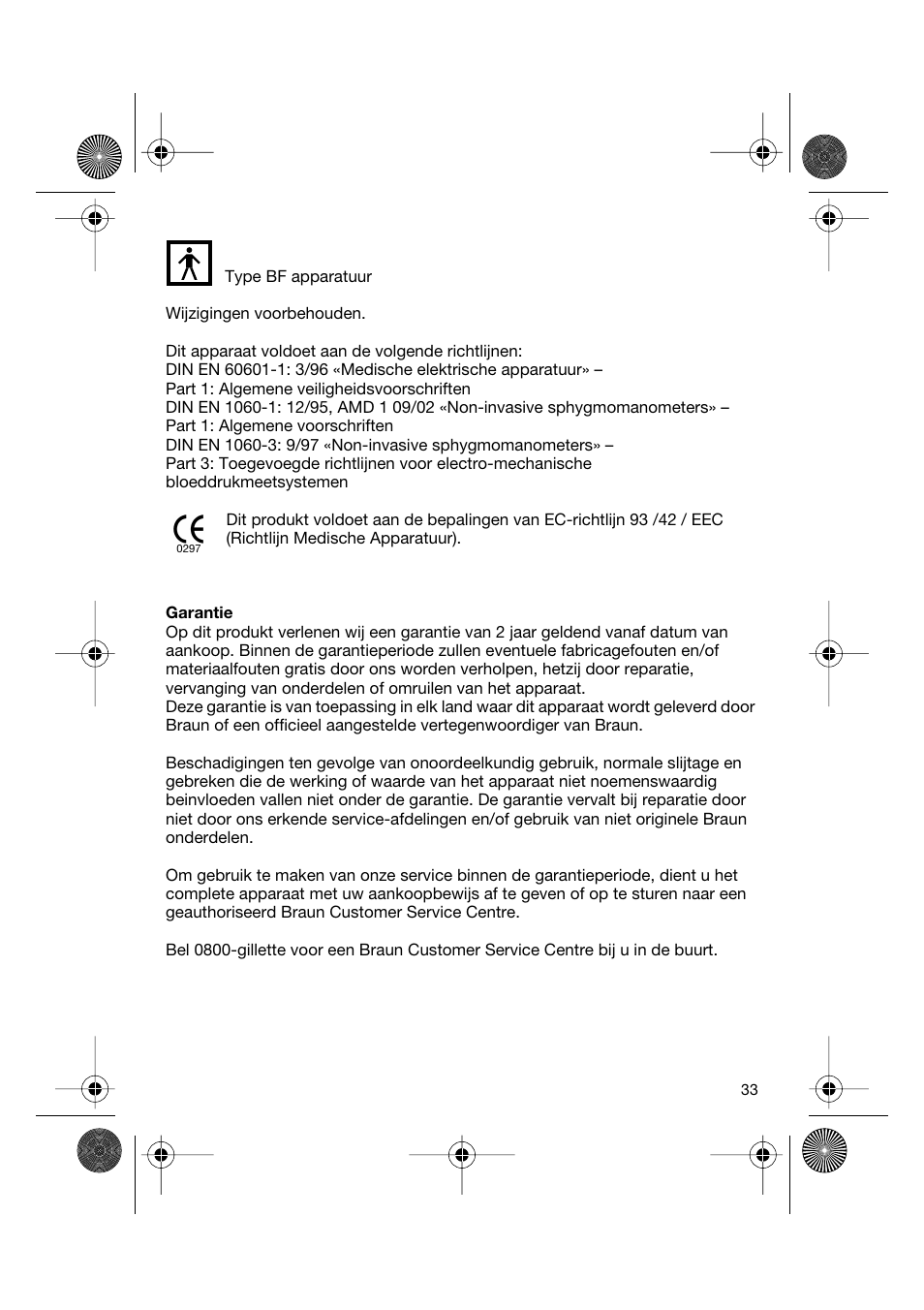 Braun BP2550 User Manual | Page 33 / 62