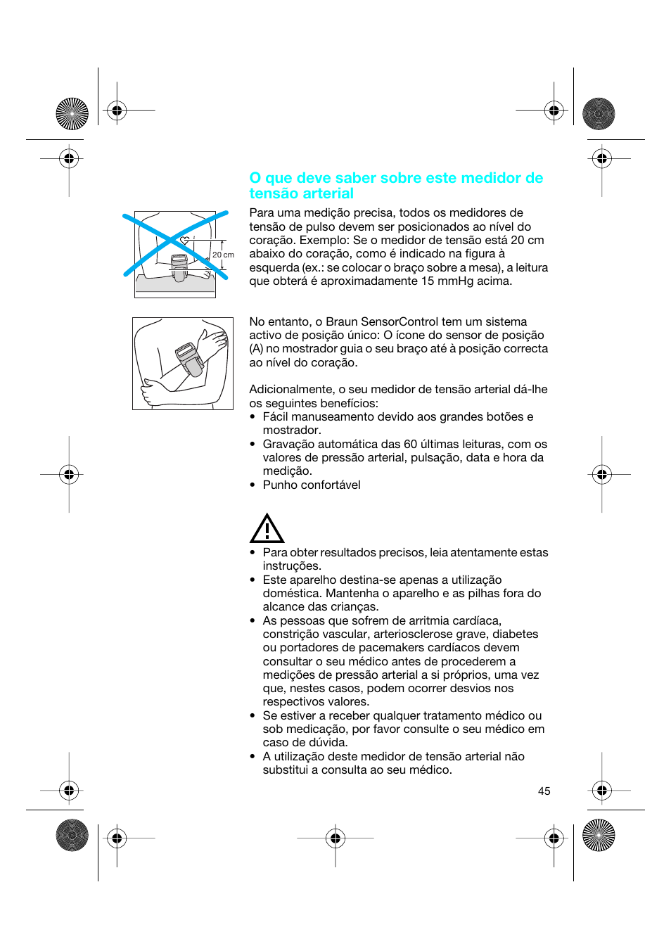 Braun BP2550 User Manual | Page 45 / 62