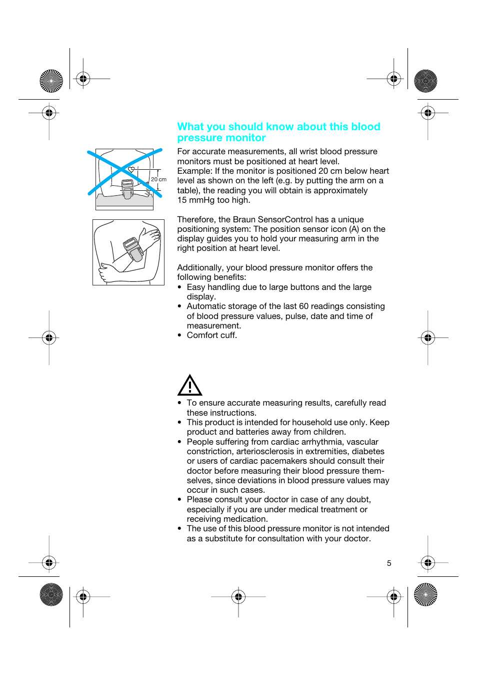 Braun BP2550 User Manual | Page 5 / 62