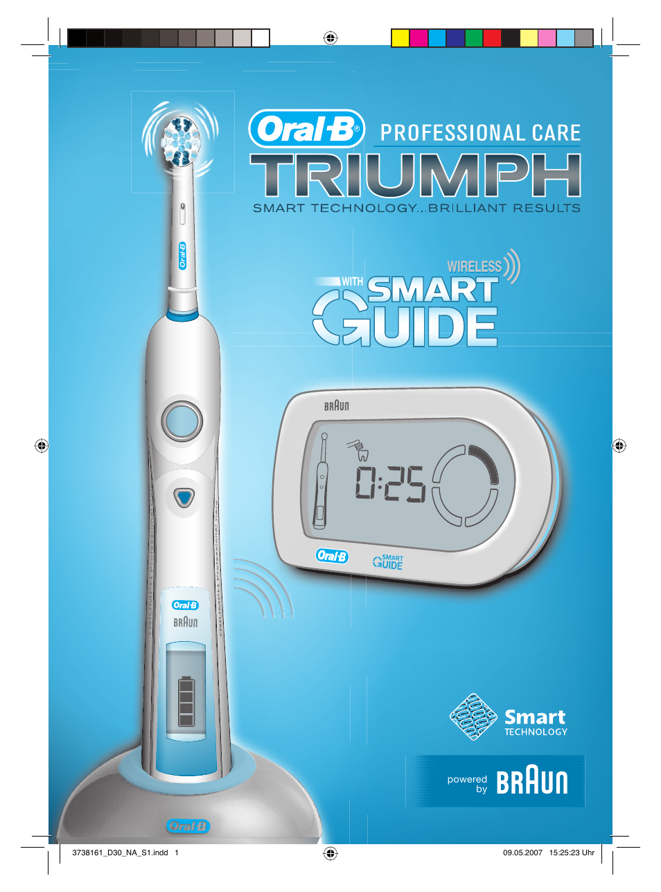 Braun Triumph Toothbrush User Manual | 30 pages