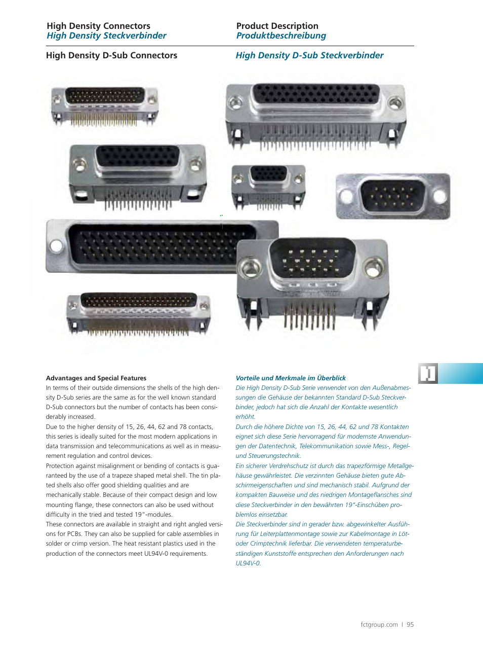 FMK High Density D-Sub User Manual | 9 pages