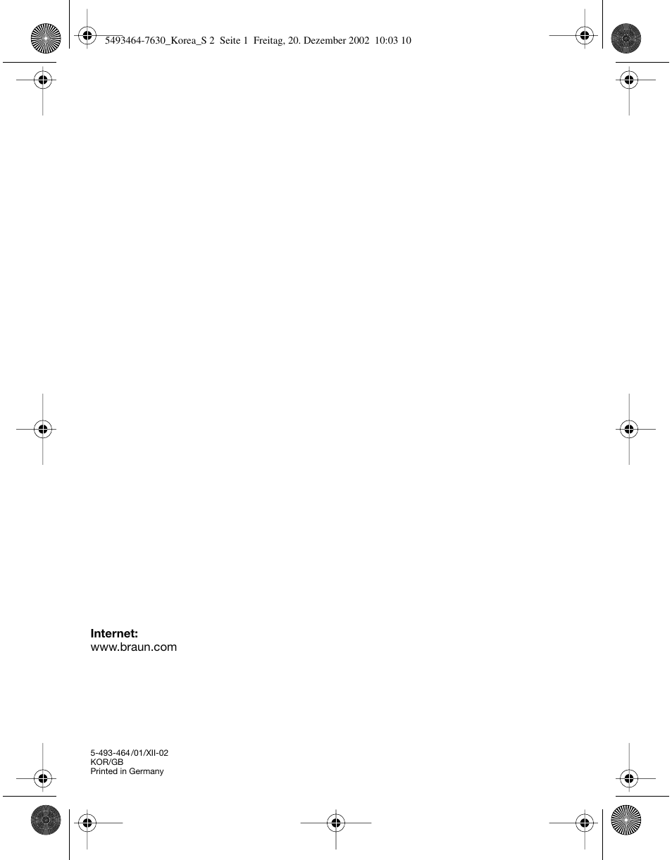 Braun SyncroSystem 7630 User Manual | Page 2 / 19