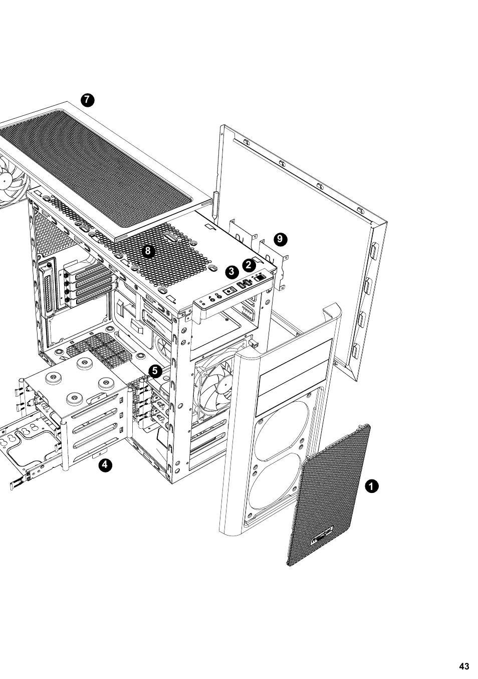 Fractal Design Arc Mini R2 User Manual | Page 44 / 45