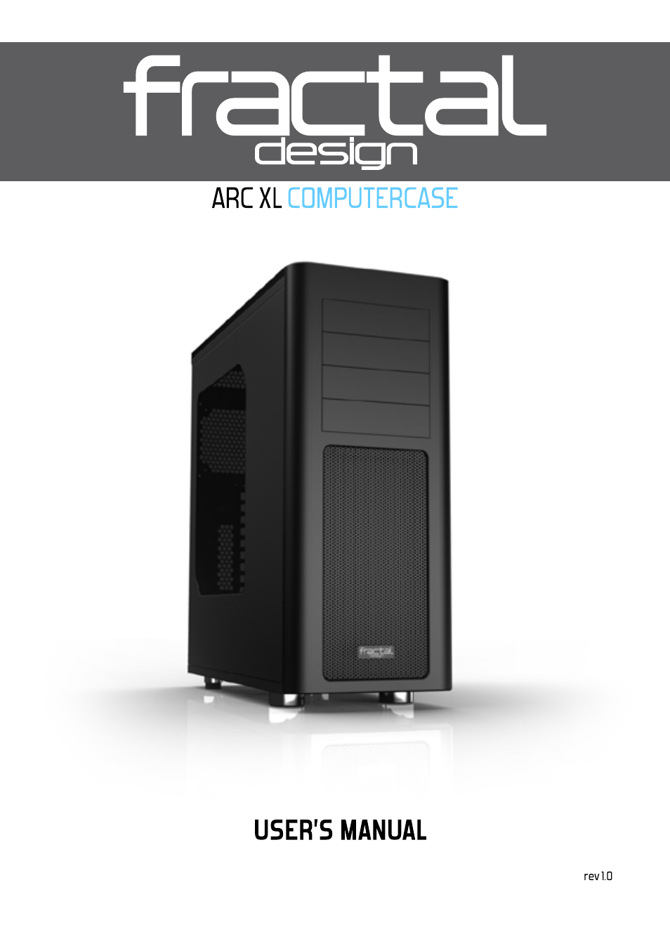 Fractal Design Arc XL User Manual | 36 pages
