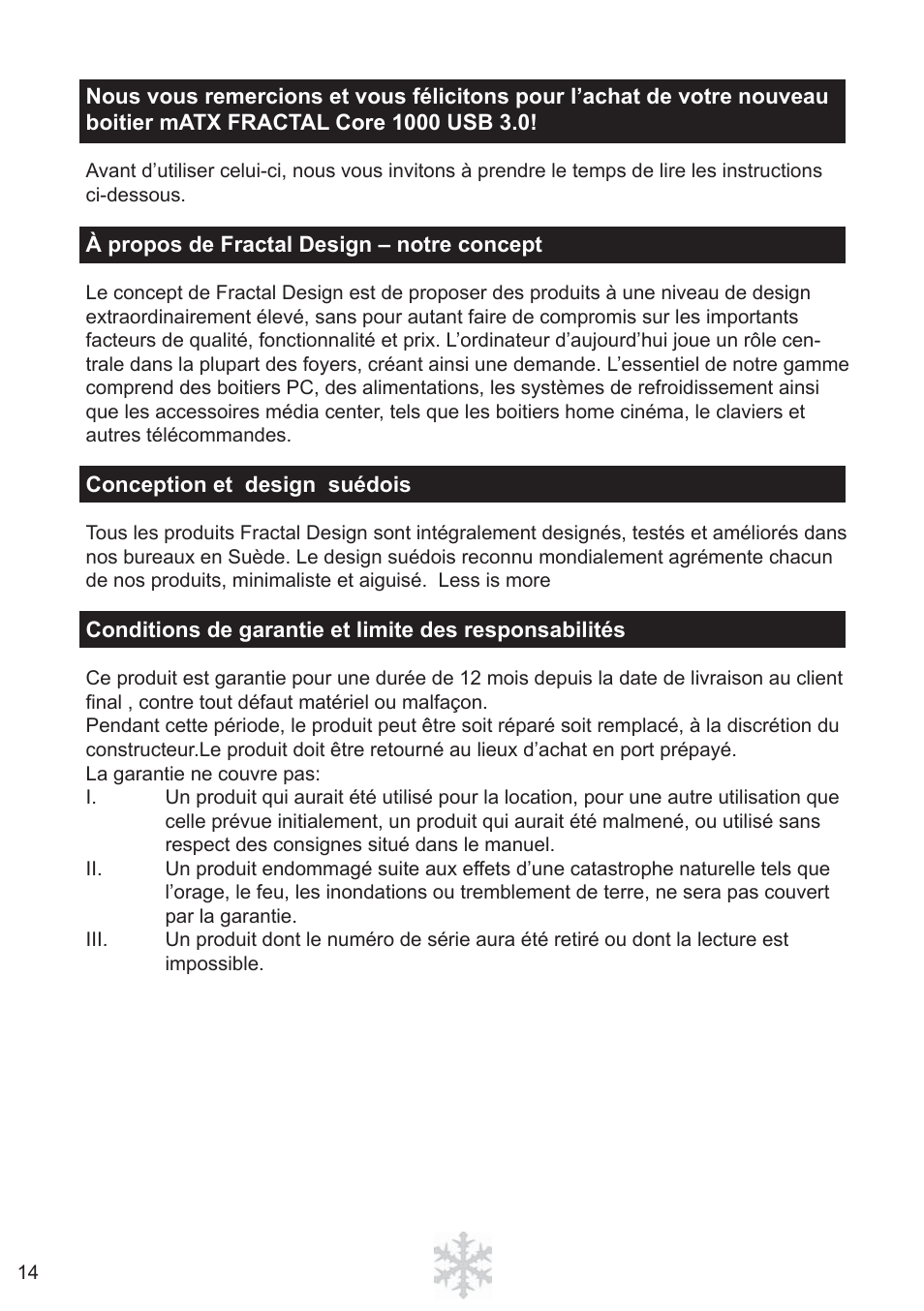 Fractal Design Core 1000 USB 3_0 User Manual | Page 16 / 38