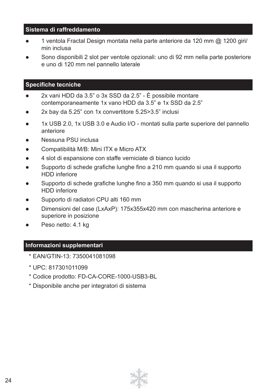 Fractal Design Core 1000 USB 3_0 User Manual | Page 26 / 38