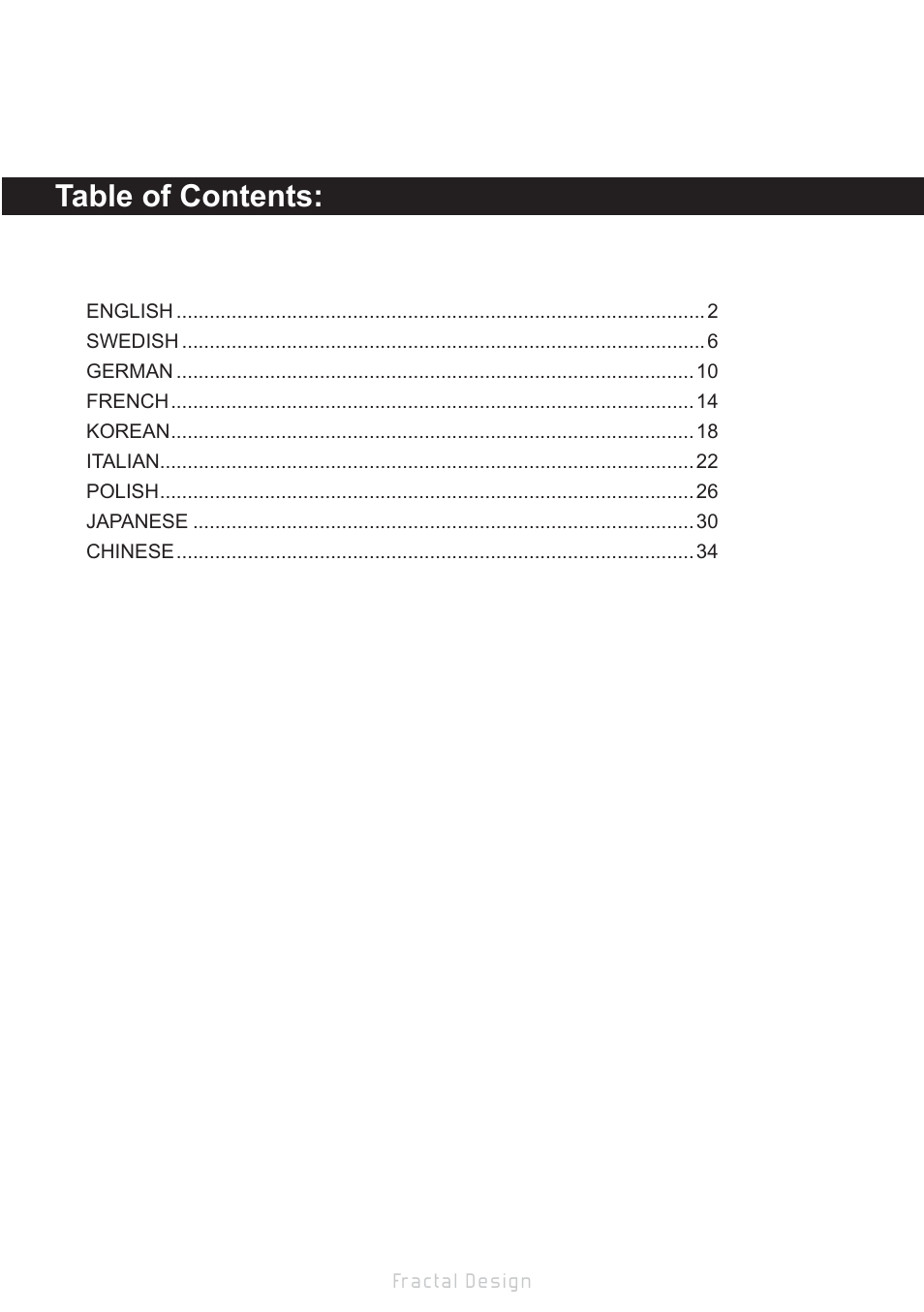 Fractal Design Core 1000 USB 3_0 User Manual | Page 3 / 38
