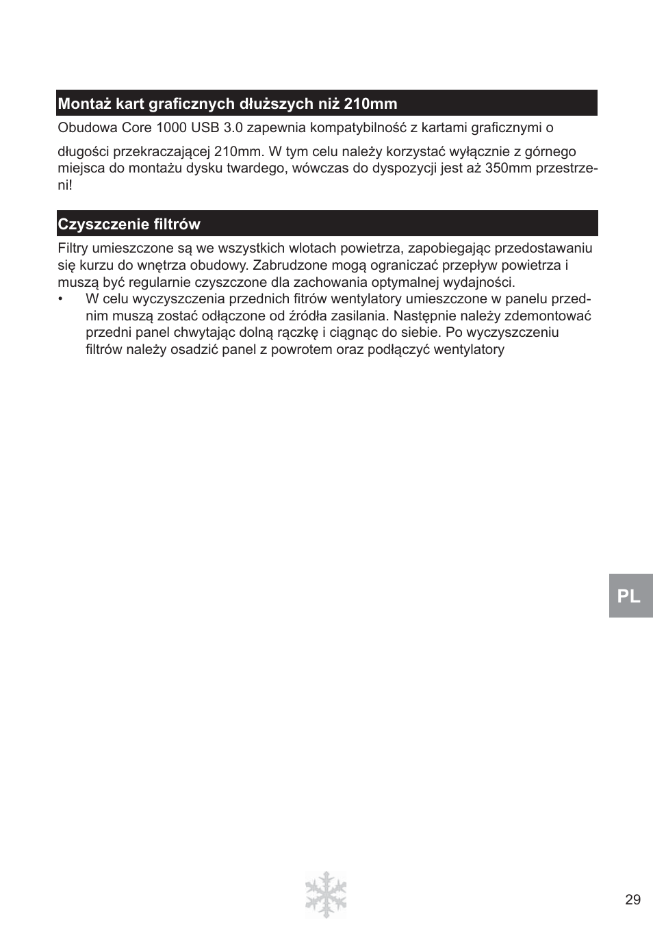 Fractal Design Core 1000 USB 3_0 User Manual | Page 31 / 38