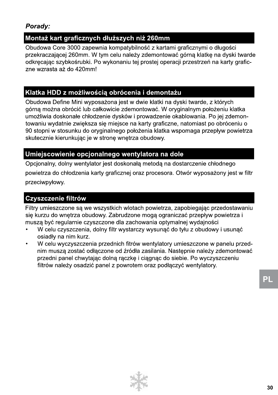 Fractal Design Core 3000 USB 3_0 User Manual | Page 31 / 38