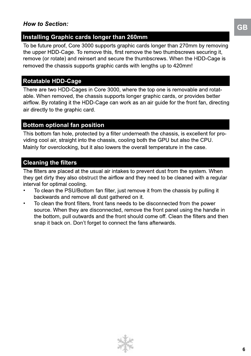 Fractal Design Core 3000 USB 3_0 User Manual | Page 7 / 38