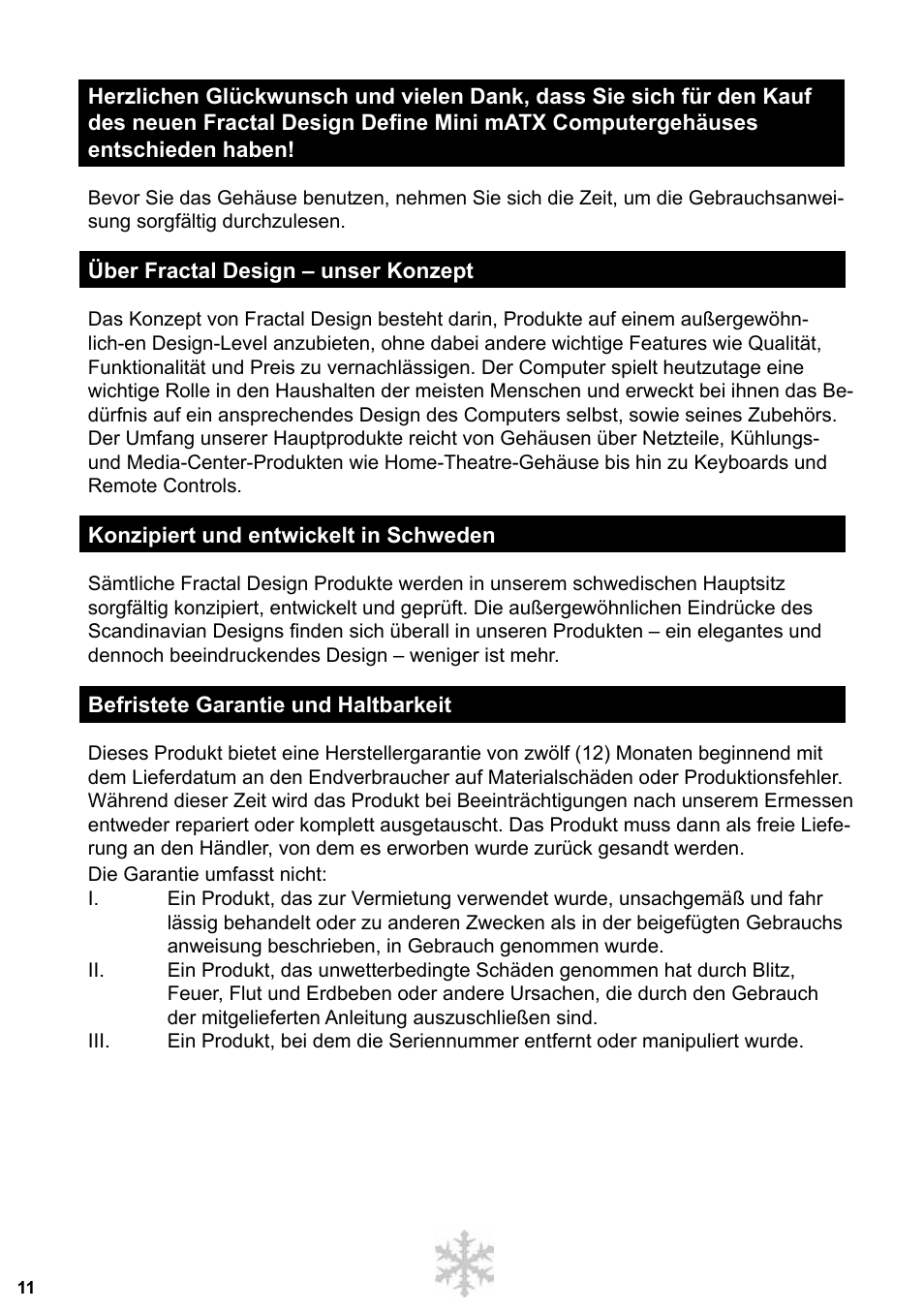 Fractal Design Define Mini User Manual | Page 12 / 40