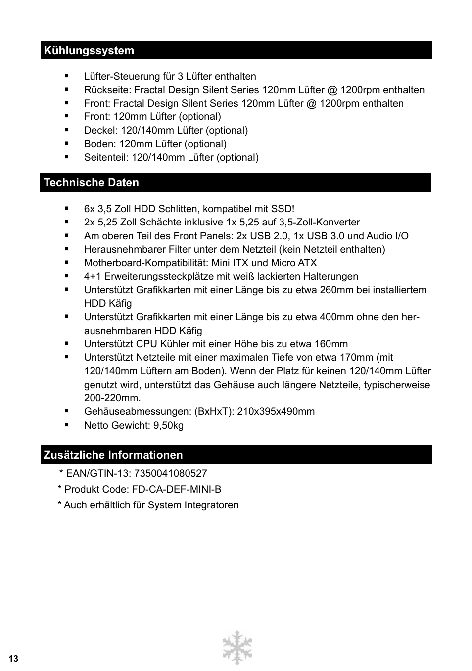 Fractal Design Define Mini User Manual | Page 14 / 40