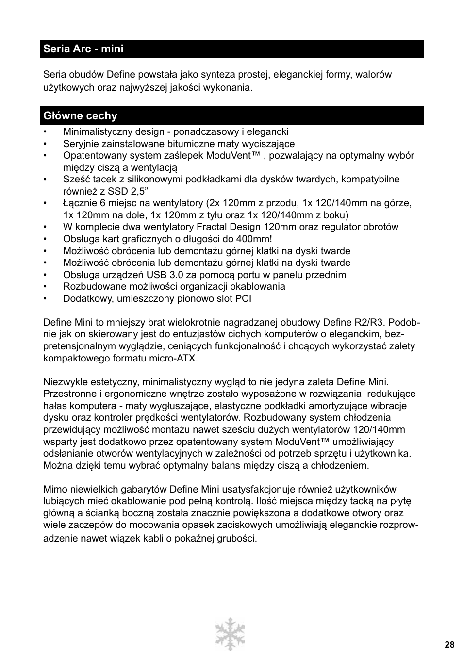 Fractal Design Define Mini User Manual | Page 29 / 40