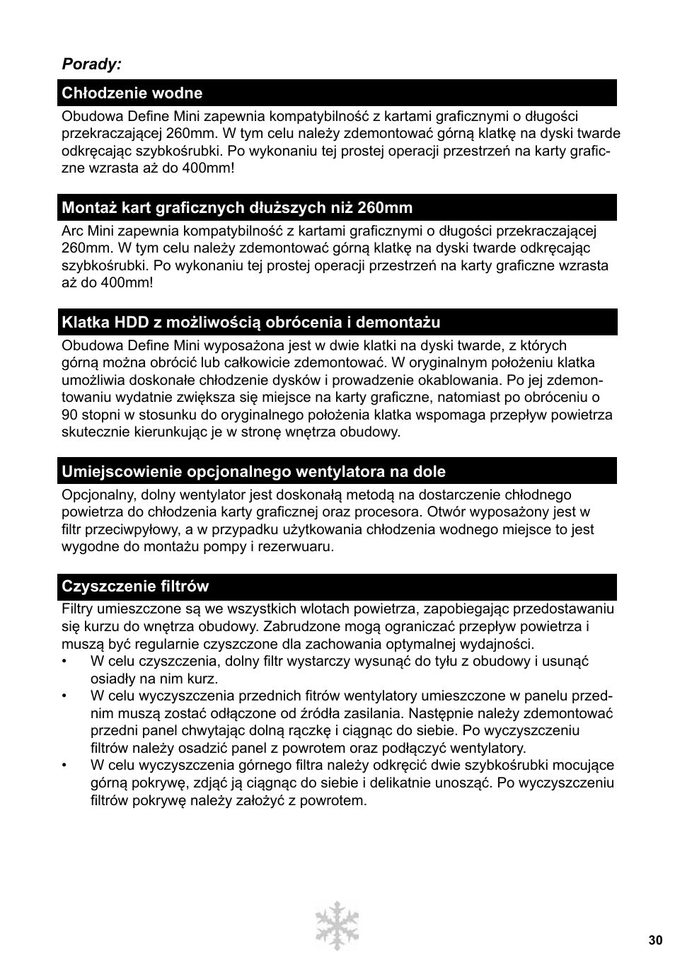 Fractal Design Define Mini User Manual | Page 31 / 40
