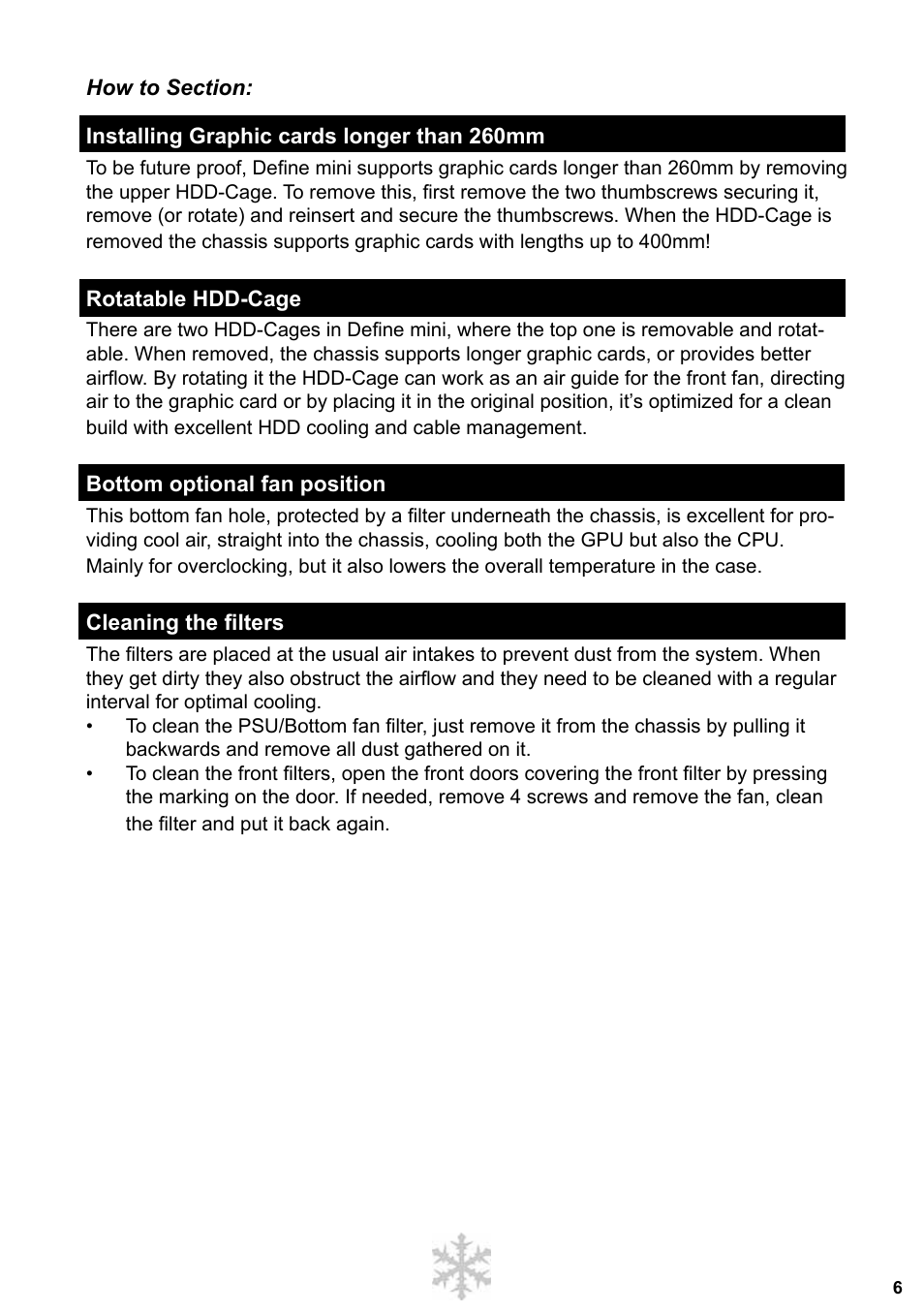Fractal Design Define Mini User Manual | Page 7 / 40