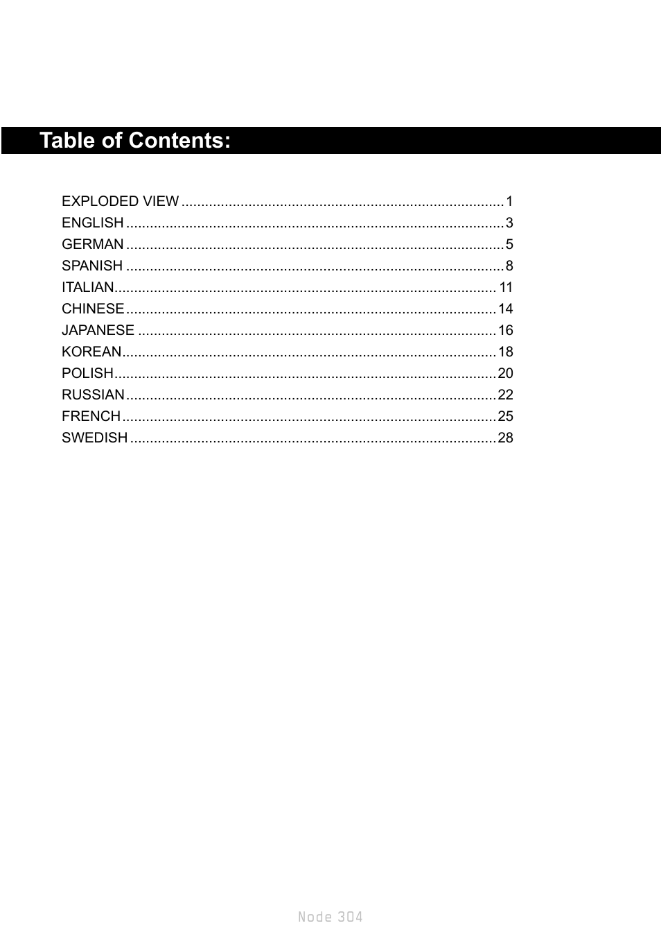 Fractal Design Node 304 White User Manual | Page 3 / 34