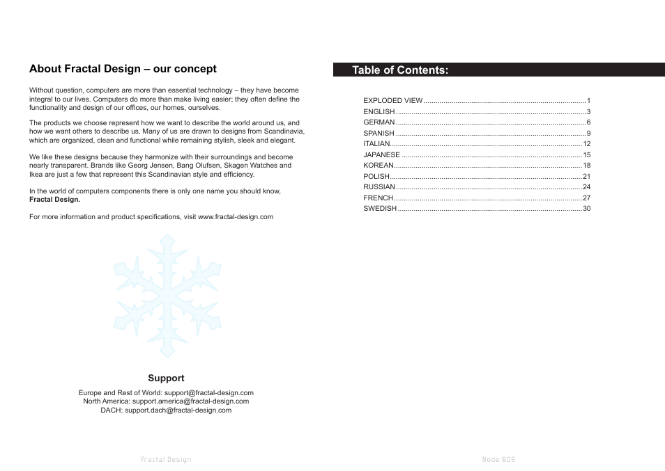 Fractal Design Node 605 User Manual | Page 2 / 19