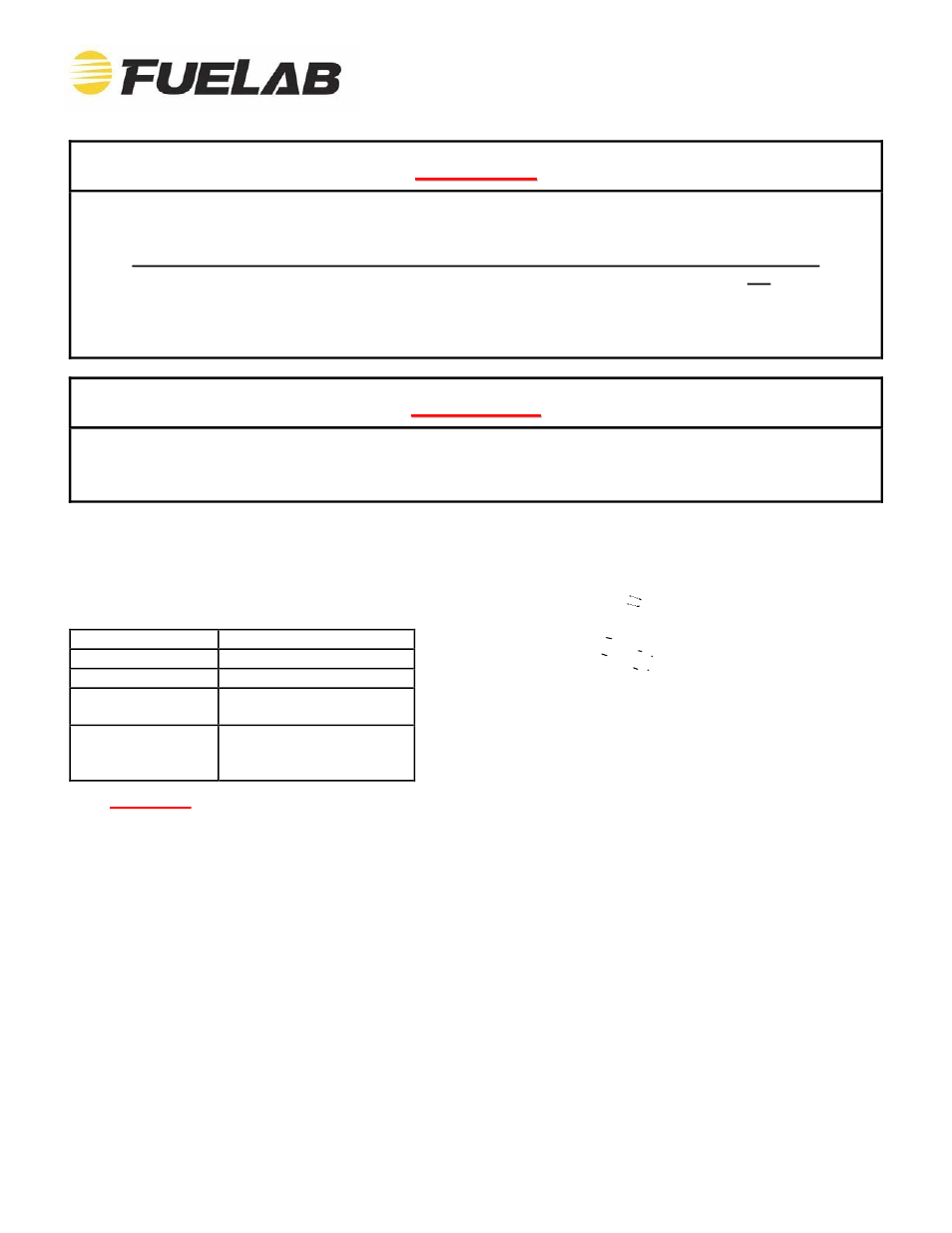 Fuelab 56502 High Flow Fuel Pressure Regulator User Manual | 4 pages