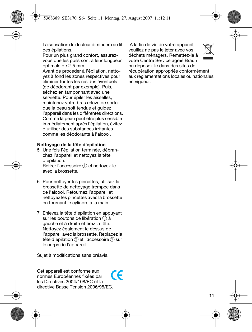 Braun 3270 User Manual | Page 10 / 63