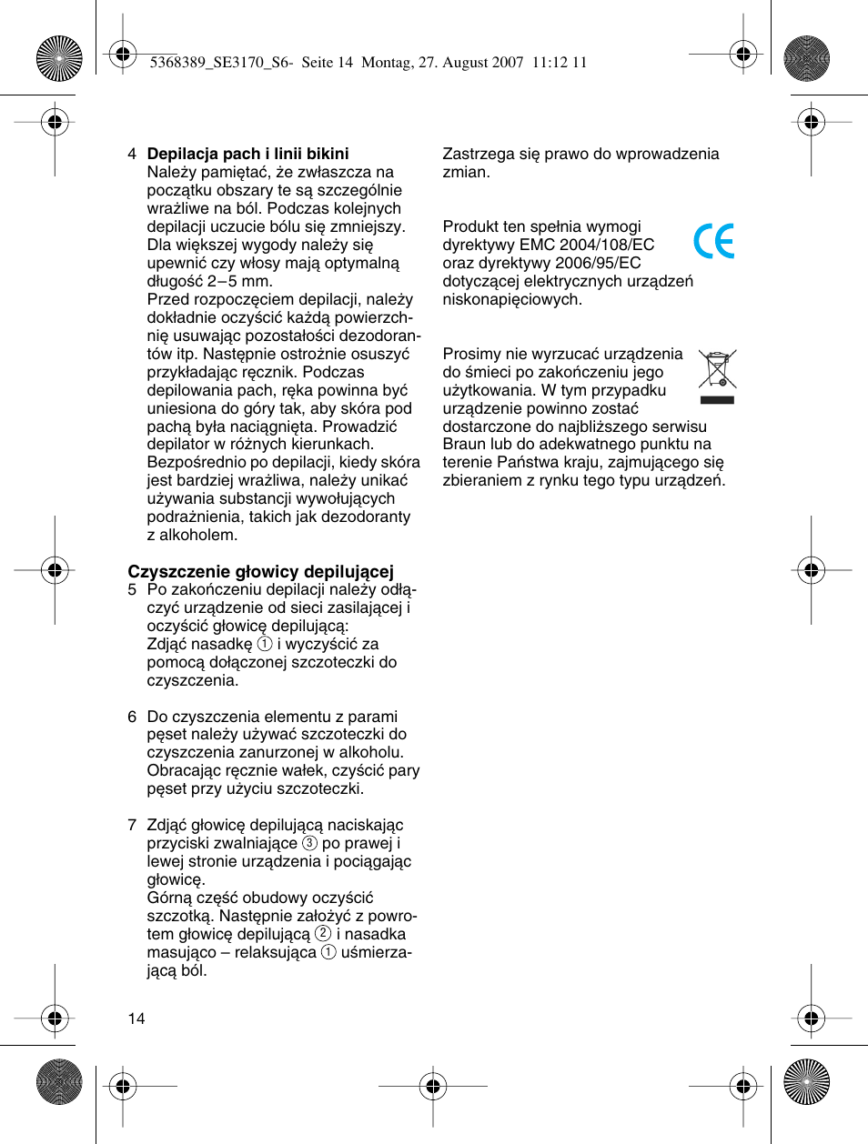 Braun 3270 User Manual | Page 13 / 63