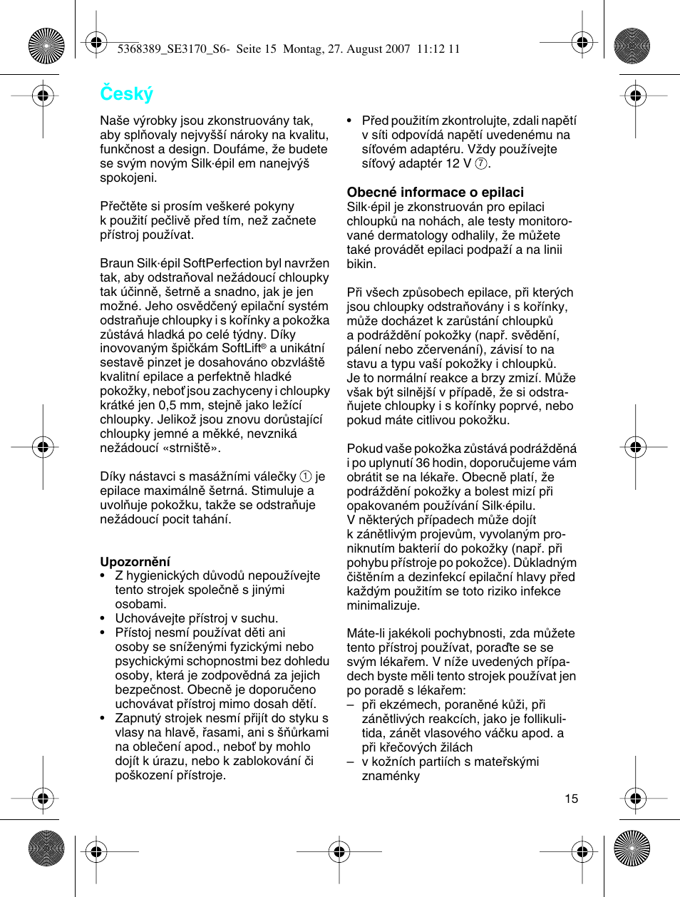 Âesk | Braun 3270 User Manual | Page 14 / 63